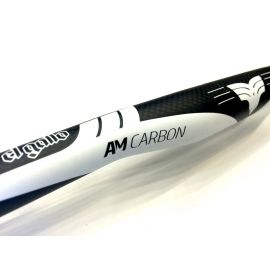 Manillar El Gallo Carbon AM 680mm plano blanco