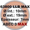 Rodamiento Enduro Abec 3 63800 LLU MAX 10x19x7mm