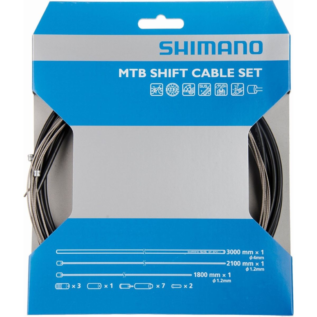 Shimano Kit de Cables de cambio / fundas / topes  OT-41SP MTB