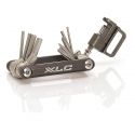 XLC Llave Multi herramientas TO-MT04 15 funciones para bicicleta con troncha cadenas