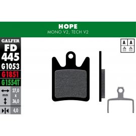 Galfer Pastillas de freno Advanced Hope Mono V2 / Tech V2