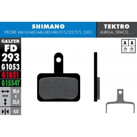 Galfer Pastillas de freno Standard Shimano Deore | the bike village | mt500 | mt200 | frenos shimano