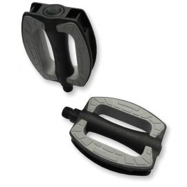 XLC	Pedales de plástico 9/16" negro/gris