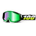 Gafas máscara 100% Racecraft Simbad lente espejo verde