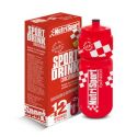 12 sobres Nutrisport Sport Drink Concentrado + Bidón 750 ml 12 geles x 41 m