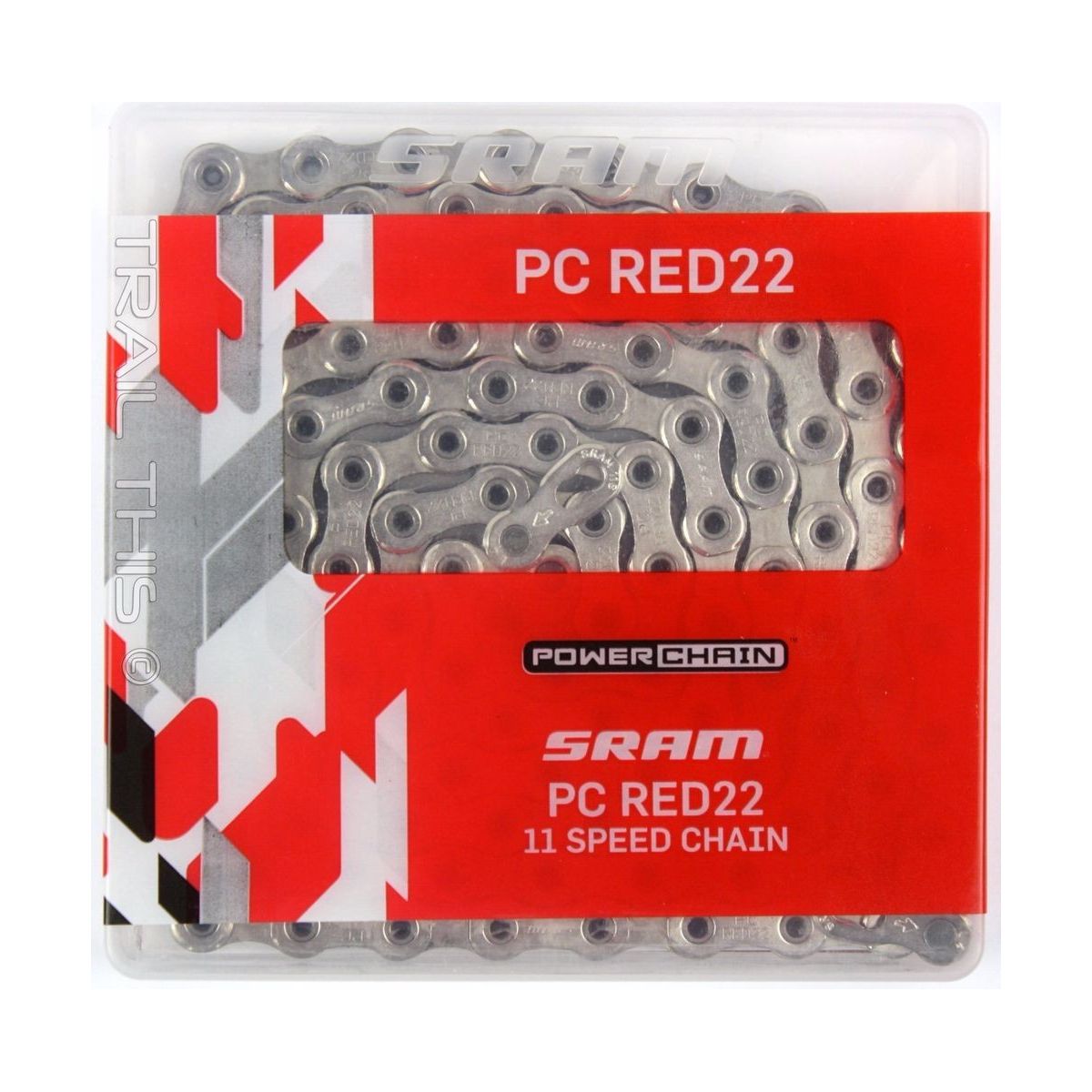 Cadena SRAM PC RED22 hollowpin powerlock 11v 114 eslabones  | 00.2518.005.003