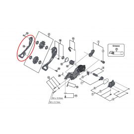 Recambio porta polea Shimano M9000 GS / SGS