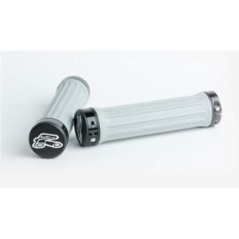 Puños Renthal Traction lock on kevlar Gris. Máximo confort y durabilidad.