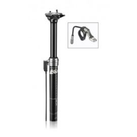 Tija teléscópica XCL SP-T10  31,6mm, 350mm, negra, mando remoto