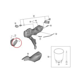 Shimano Embellecedor maneta ST-RS405
