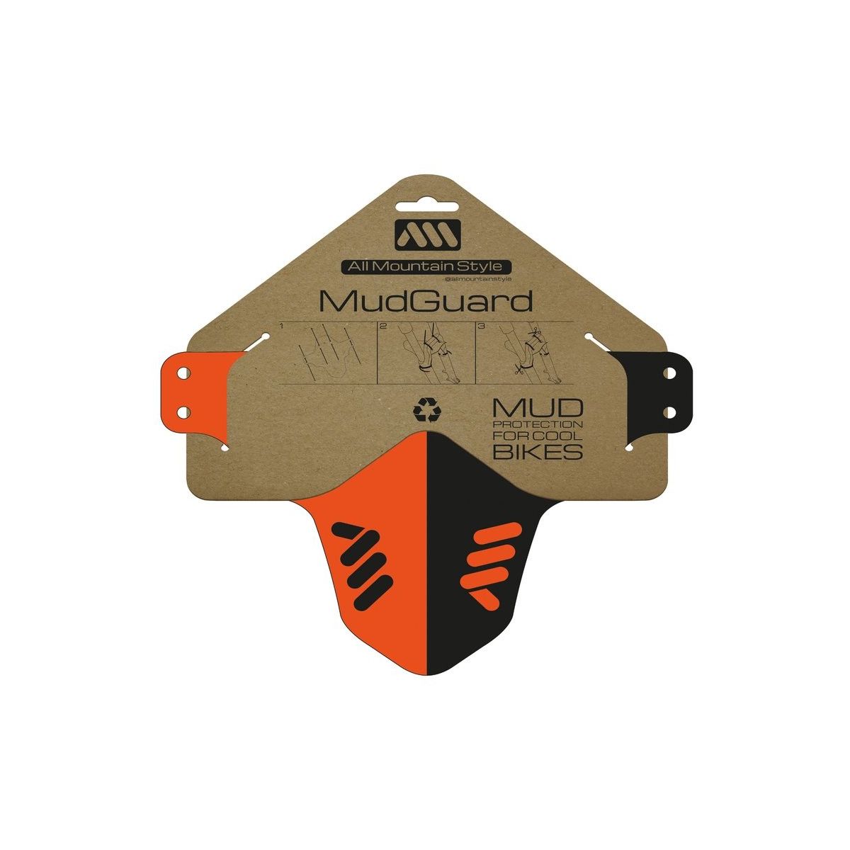 Guardabarros AMS Mud Guard Orange