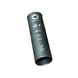 Casquillo reductor bySchulz 31,6 -34,9mm aluminio 120mm