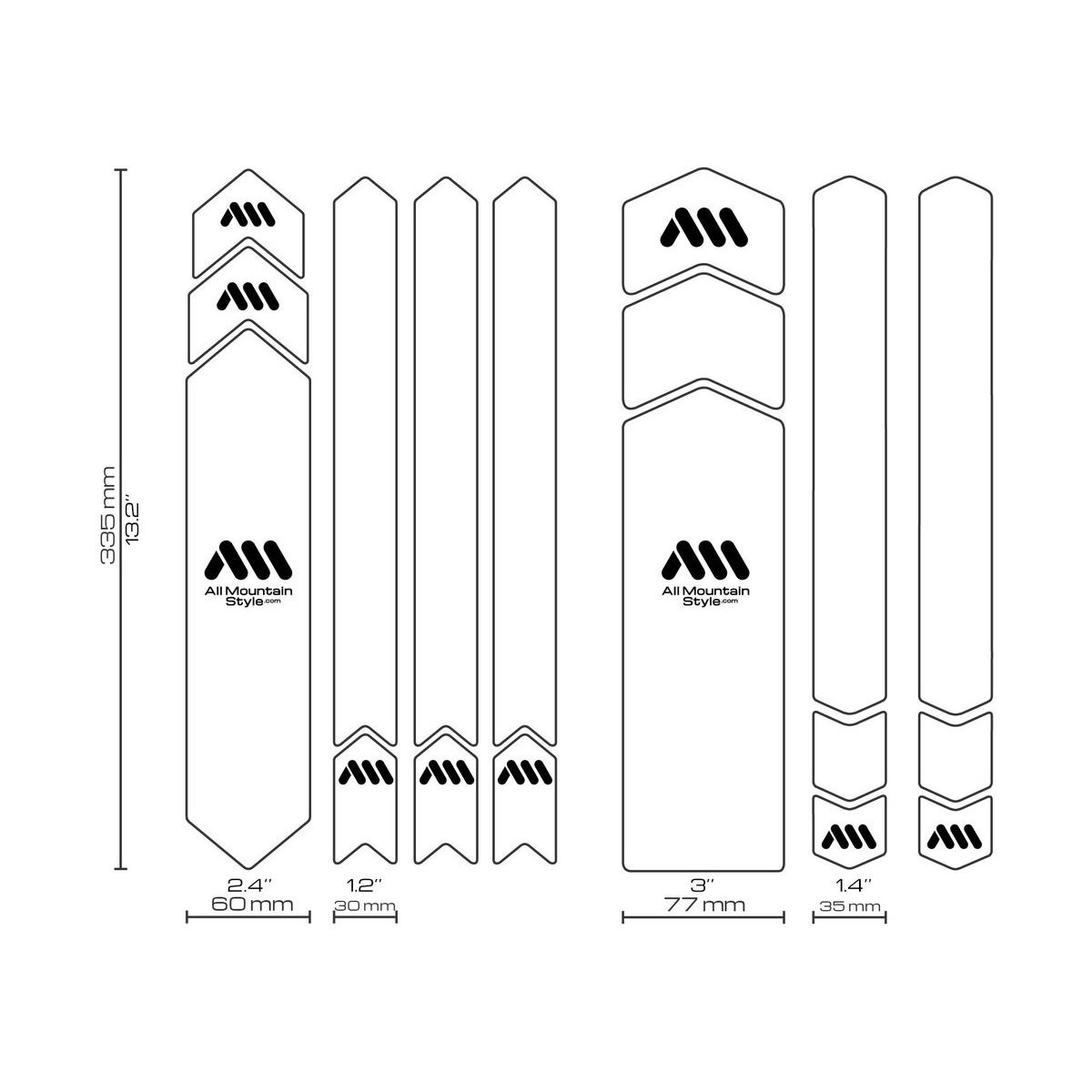 Protector de cuadro AMS FULL Camo medidas
