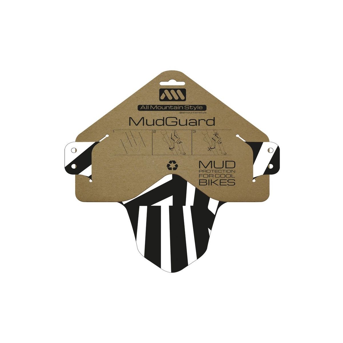 Guardabarros AMS Mud Guard DAZZLE packaging