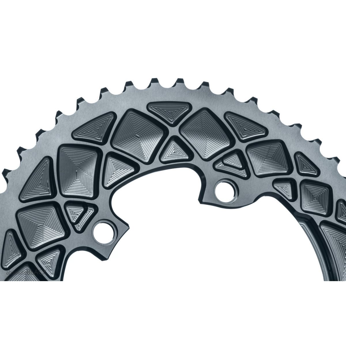 Plato Absolute Black ovalado ciclismo de carretera para bielas 9100/8000