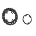 Plato Absolute Black ovalado carretera 9100/8000 plato pequeño y grande