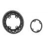 Plato Absolute Black ovalado carretera 9100/8000 plato pequeño y grande