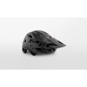 Casco de enduro Met Parachute MCR desmontado color negro