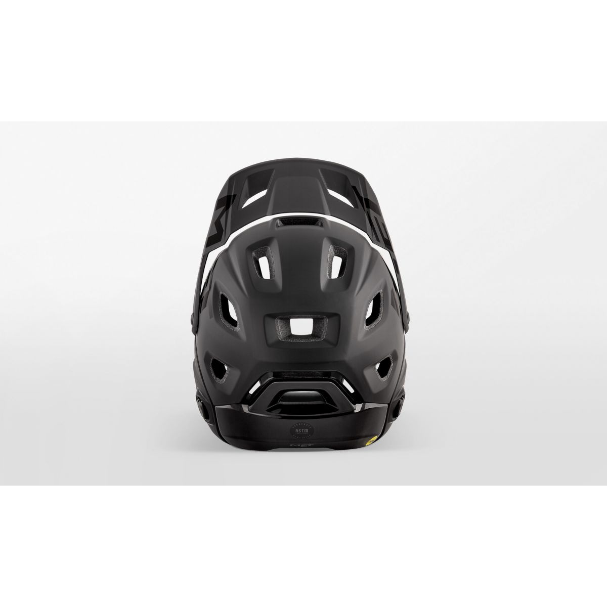 Casco de enduro Met Parachute MCR mentonera desmontable