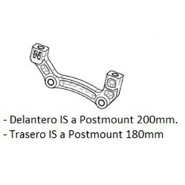 Adaptador de freno Hope IS Post Mount