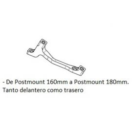 Adaptador de freno Hope Post Mount /  Post Mount