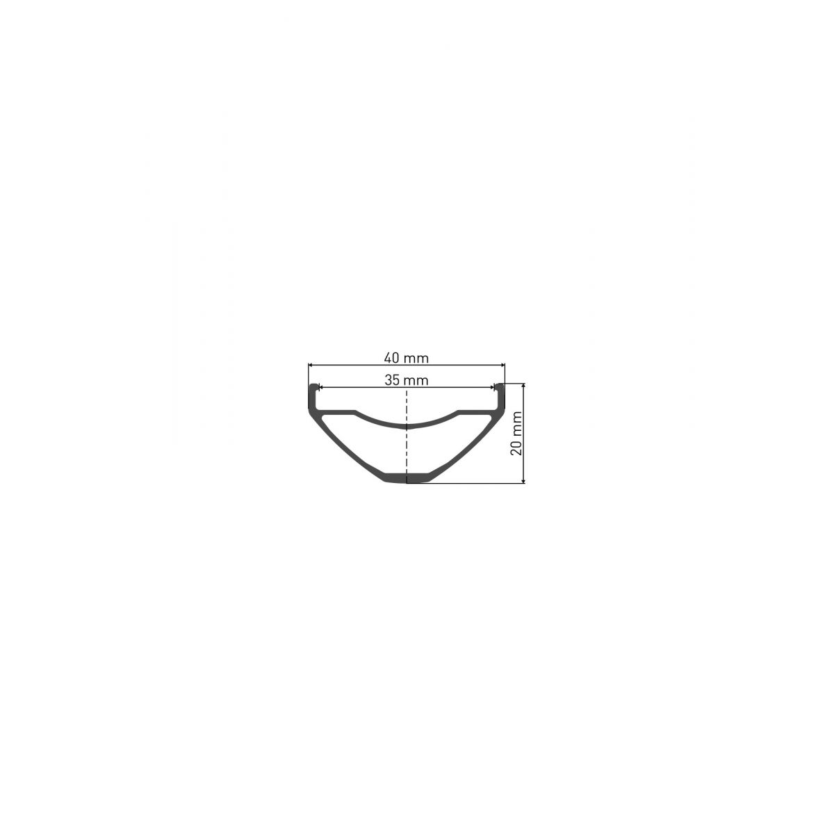 Aro DT Swiss M 542 27.5" 35mm 28/32 agujeros
