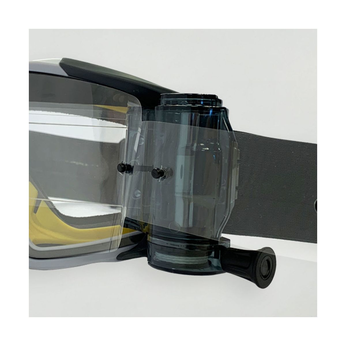 montar Roll Off en gafas Fox