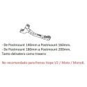 Adaptador de freno Hope K Post Mount /  Post Mount