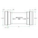 Cazoletas de pedalier Sram Dub pressfit caja 42x68/73mm presión