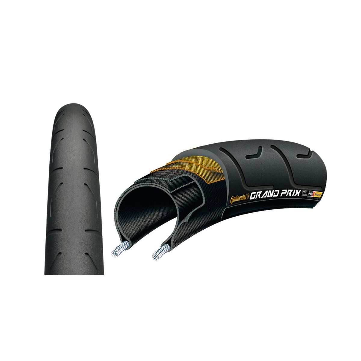 Cubierta Continental Grand Prix 28" 700x28C 1001570000