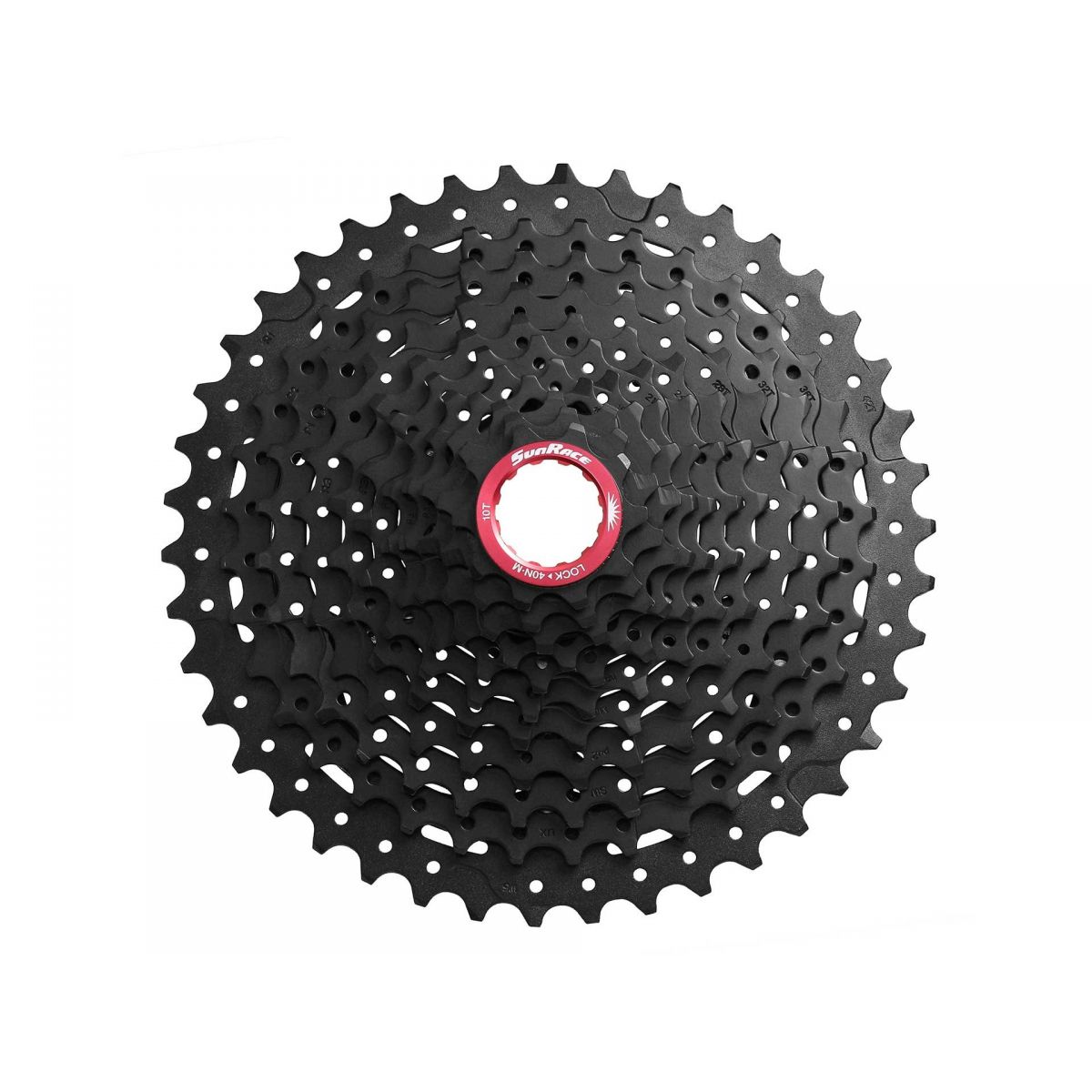 Cassette Sunrace 11v núcleo Sram XD CSMX9X 10-42d negro