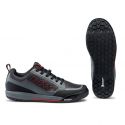 Zapatillas Northwave Clan para pedales de plataforma en color gris y rojo