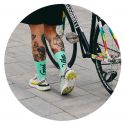 Calcetines Pacific and Co |GOOD VIBES |MENTA|