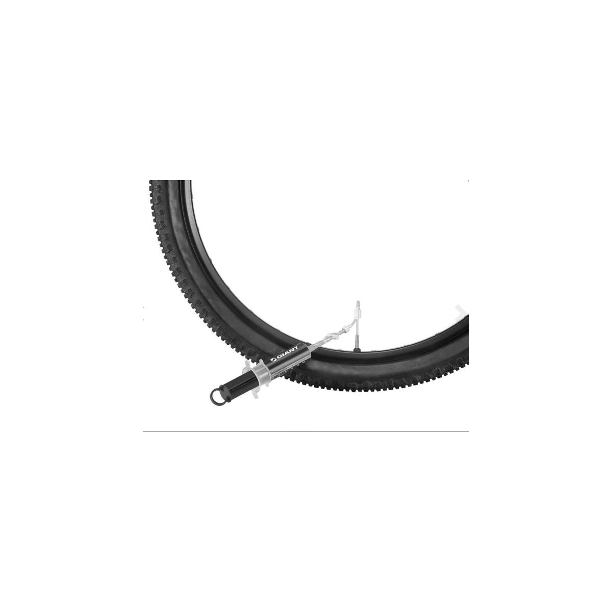Giant jeringuilla para tubeless
