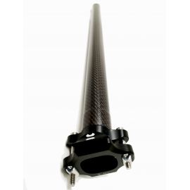 Comprar Tija de sillín de carbono Leonardi Factory BO MARS Red trenzado