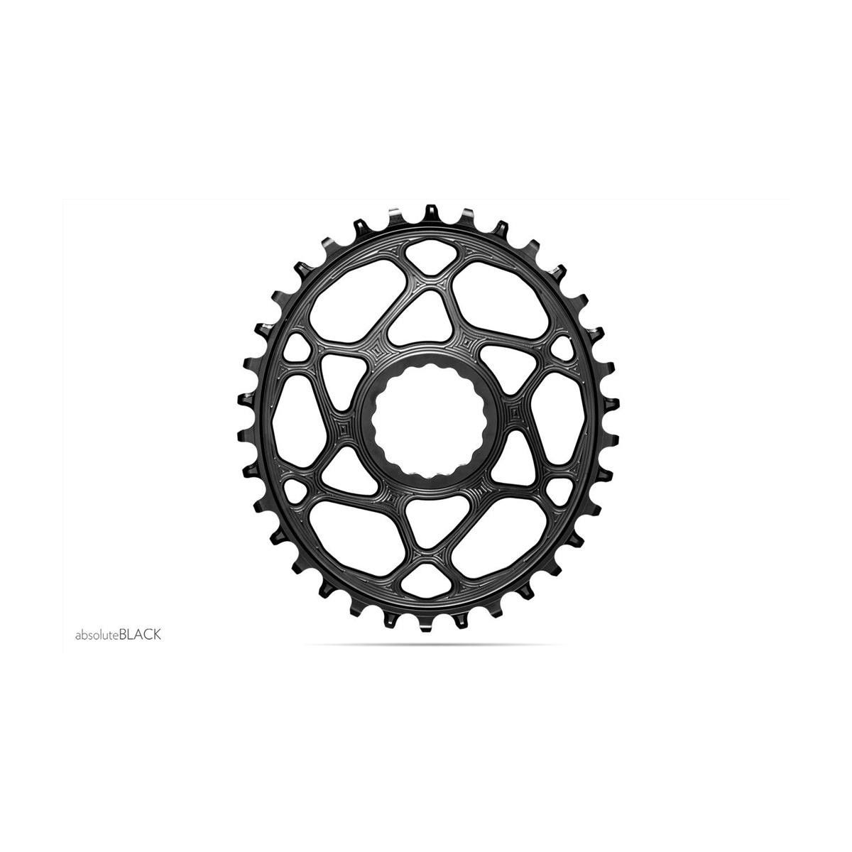 Absolute Black plato ovalado Race Face Cinch Boost 12v