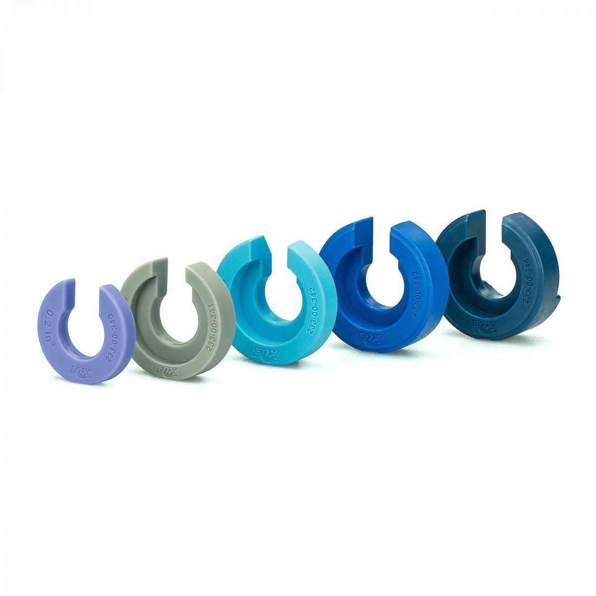 Kit espaciadores de volumen de aire Fox float x/dpx2 (vastago 1/2in)