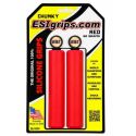 Puños Esigrips Chunky de siliciona en color rojo red