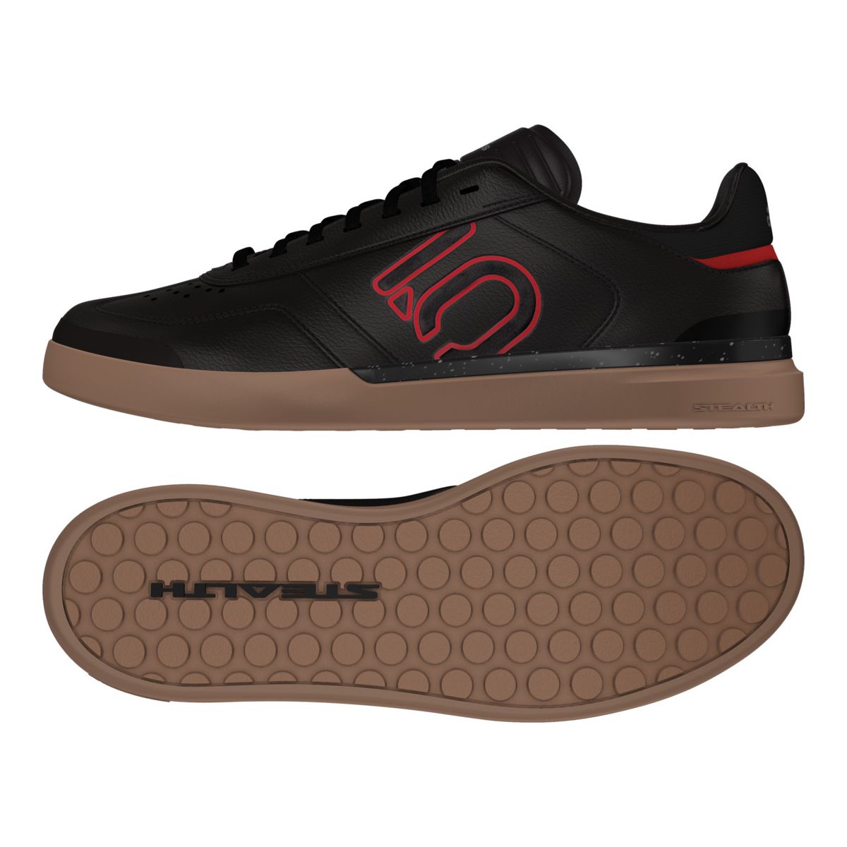 Zapatillas Fiveten Sleuth DLX CBLACK/SCARLE/GUMM2