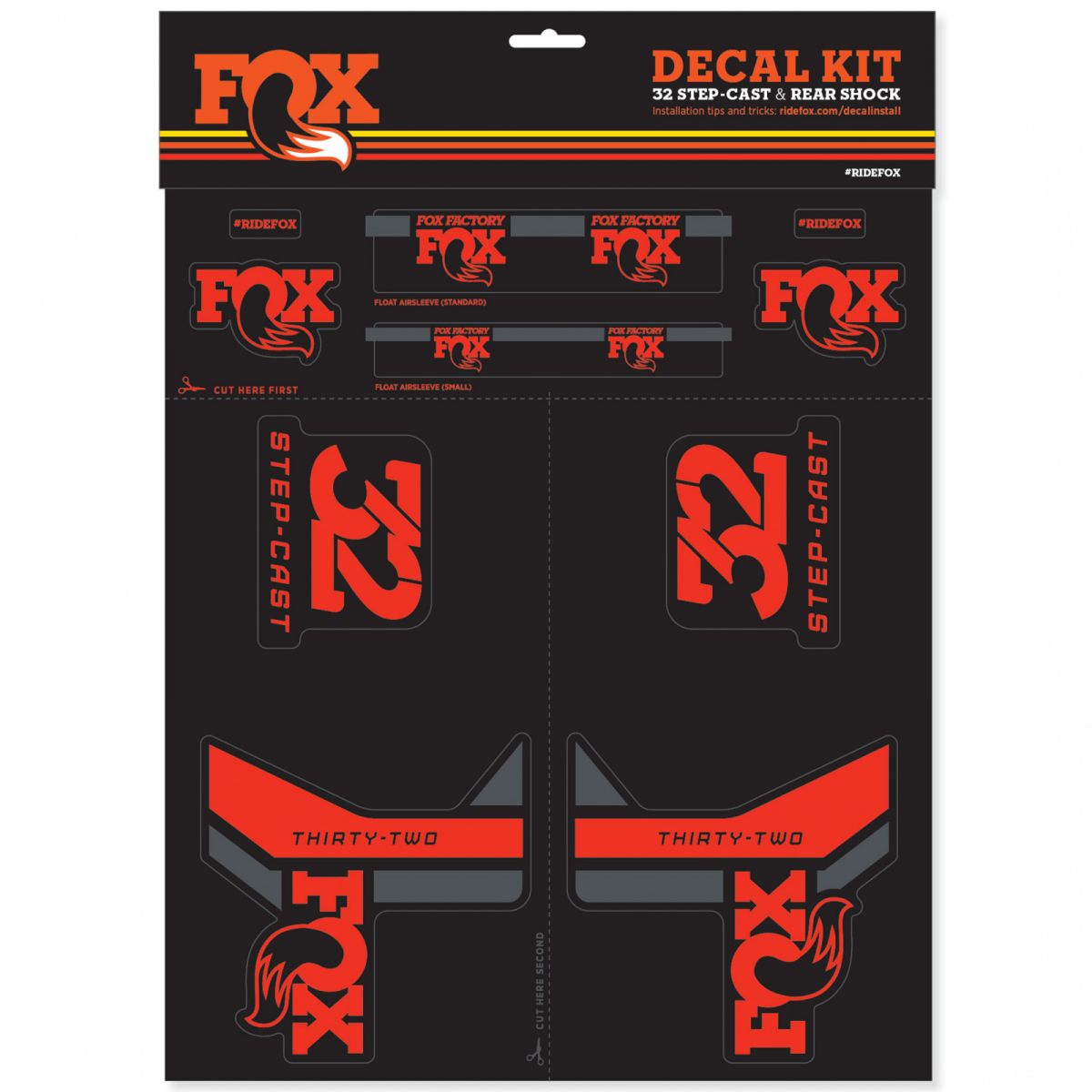 Adhesivos Fox AM Step Cast Rojos