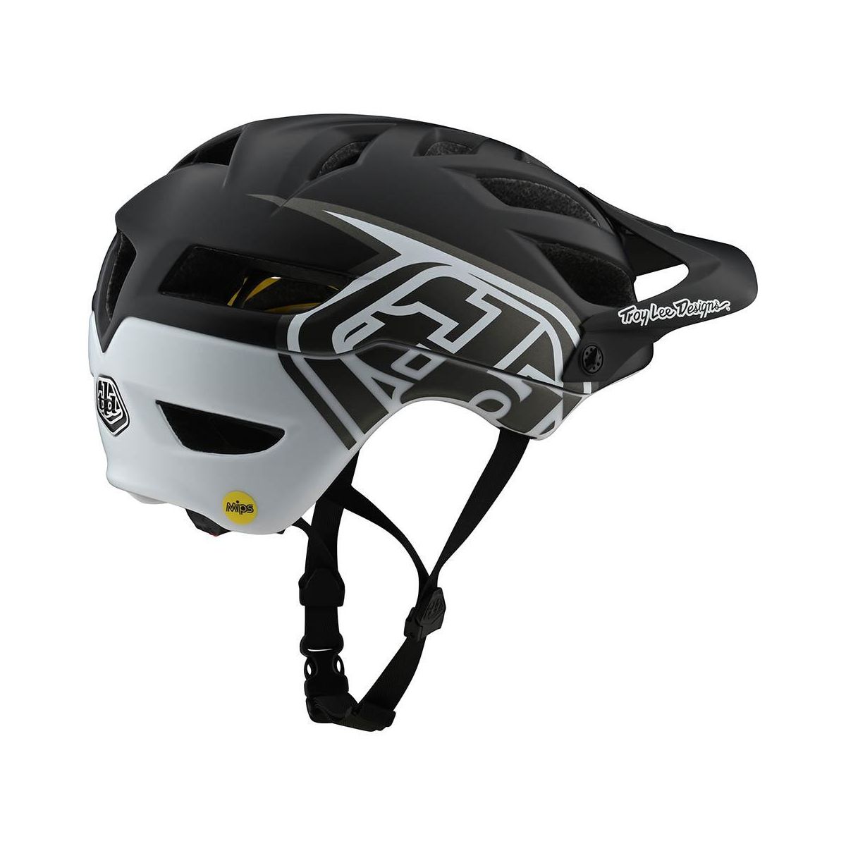 Casco Troy Lee A1 MIPS Classic 2020 negro/blanco