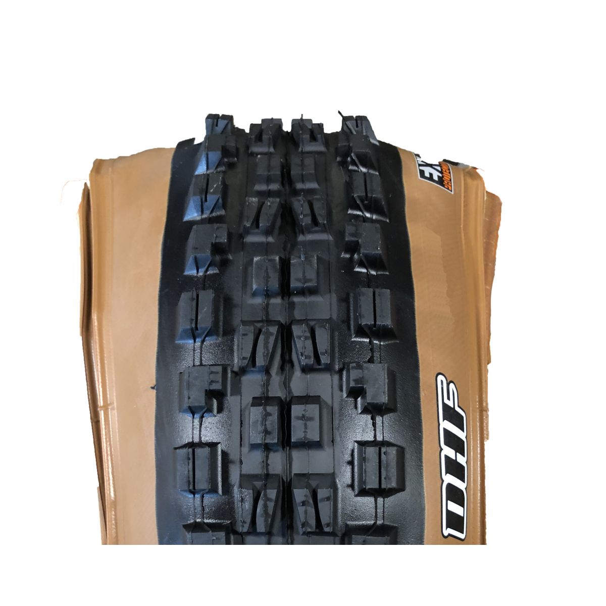 Maxxis Minion DHF  27.5"x2.50 WT EXO TR Flanco Marrón | comprar neumáticos de bici marrones