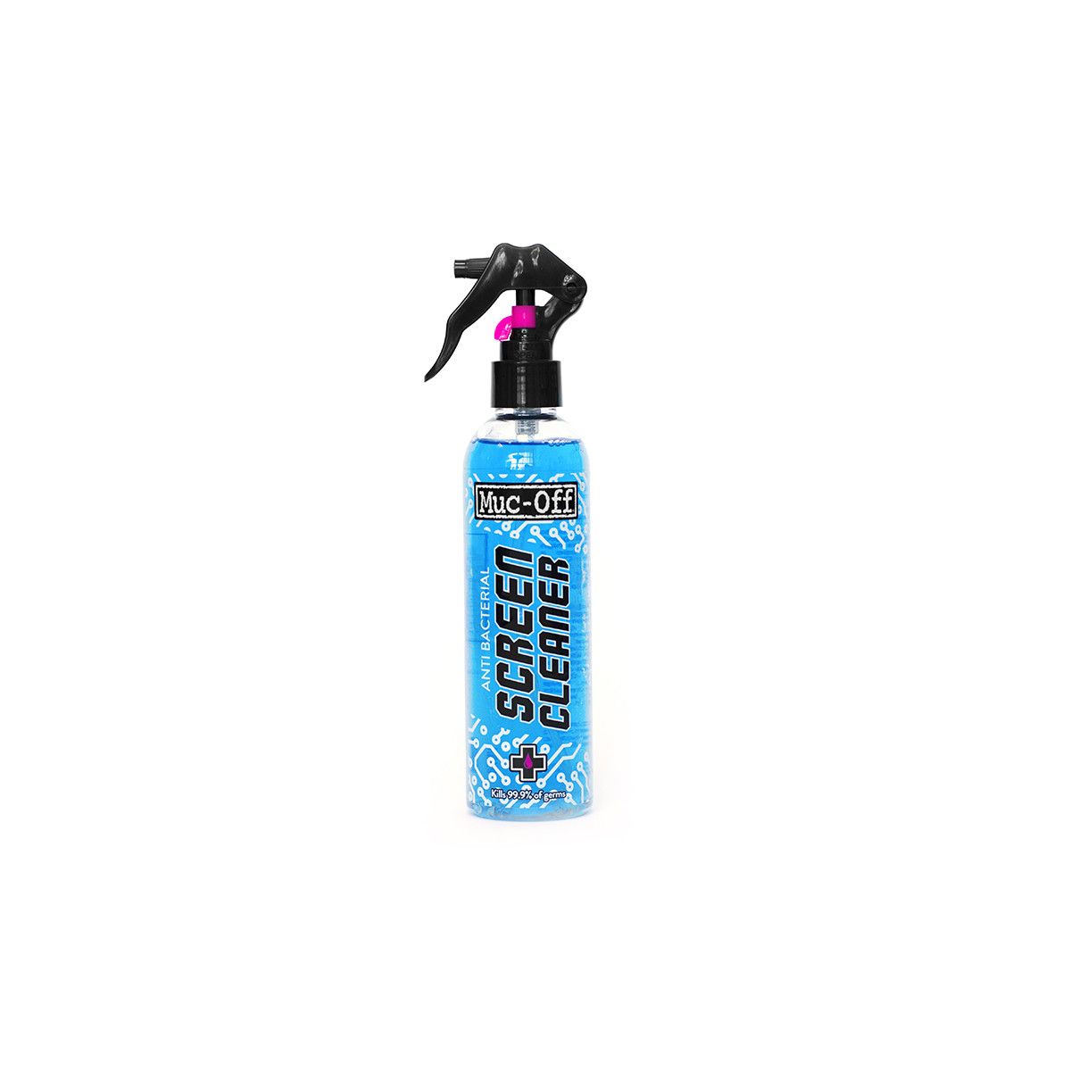 Muc-Off Spray limpiador de pantallas / dispositivos elimina el coronavirs de la pantalla de tu table, móvil o tv