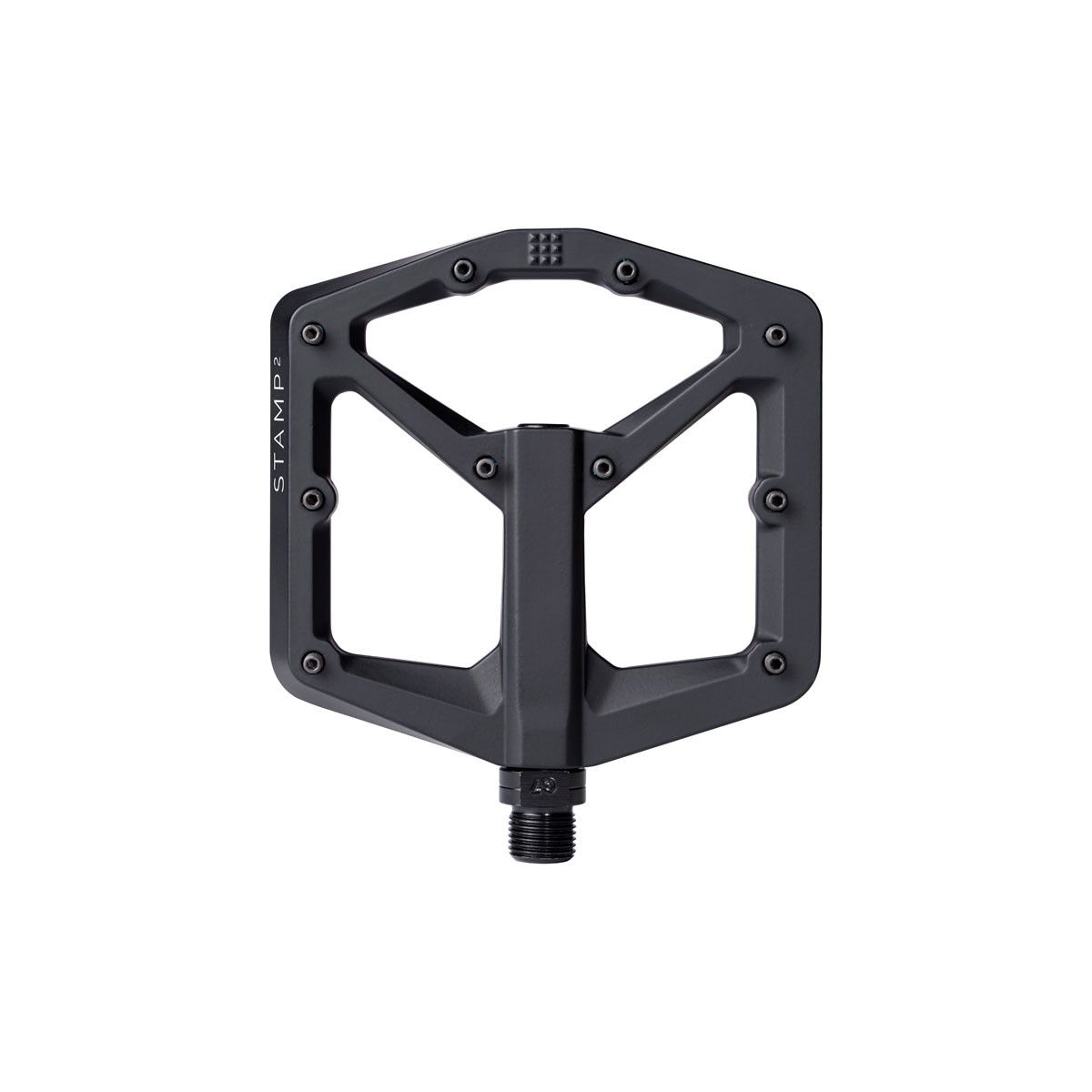 Pedales Crank Brothers Stamp 2 de plataforma negros bicicleta eléctrica