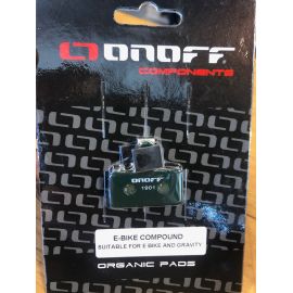 Pastillas de freno Onoff Shimano XT / XTR / SLX para E-BIKE