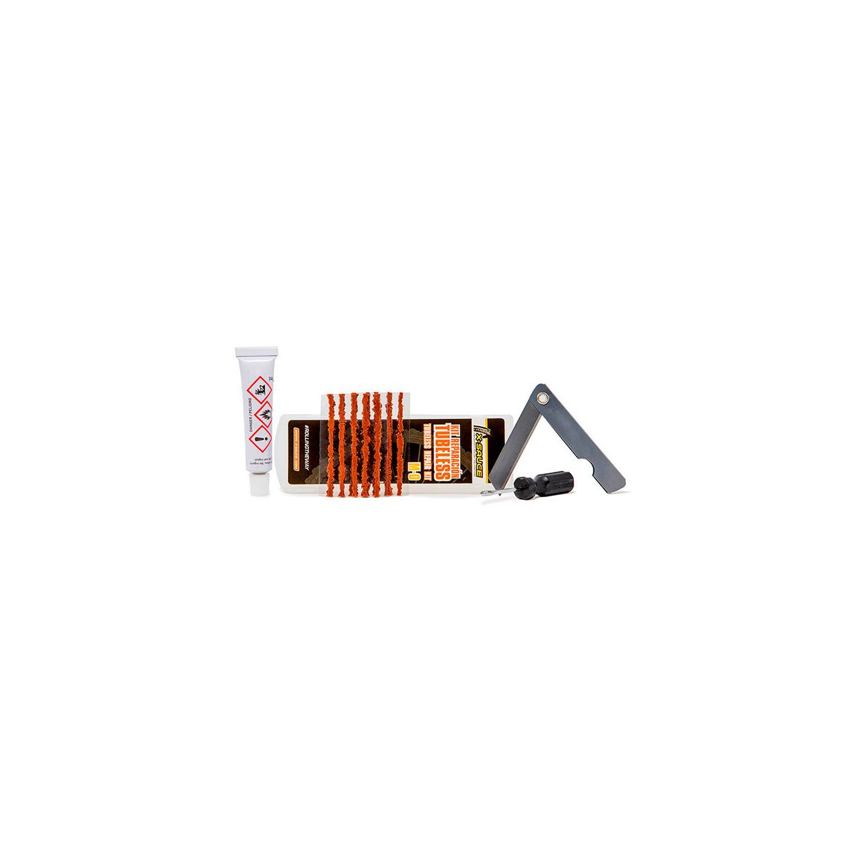 Kit X-Sauce de reparación para neumáticos tubeless mechas M-0 pequeño