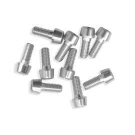 Tornillos Alu7075T6 M6x15. (10uni) plata