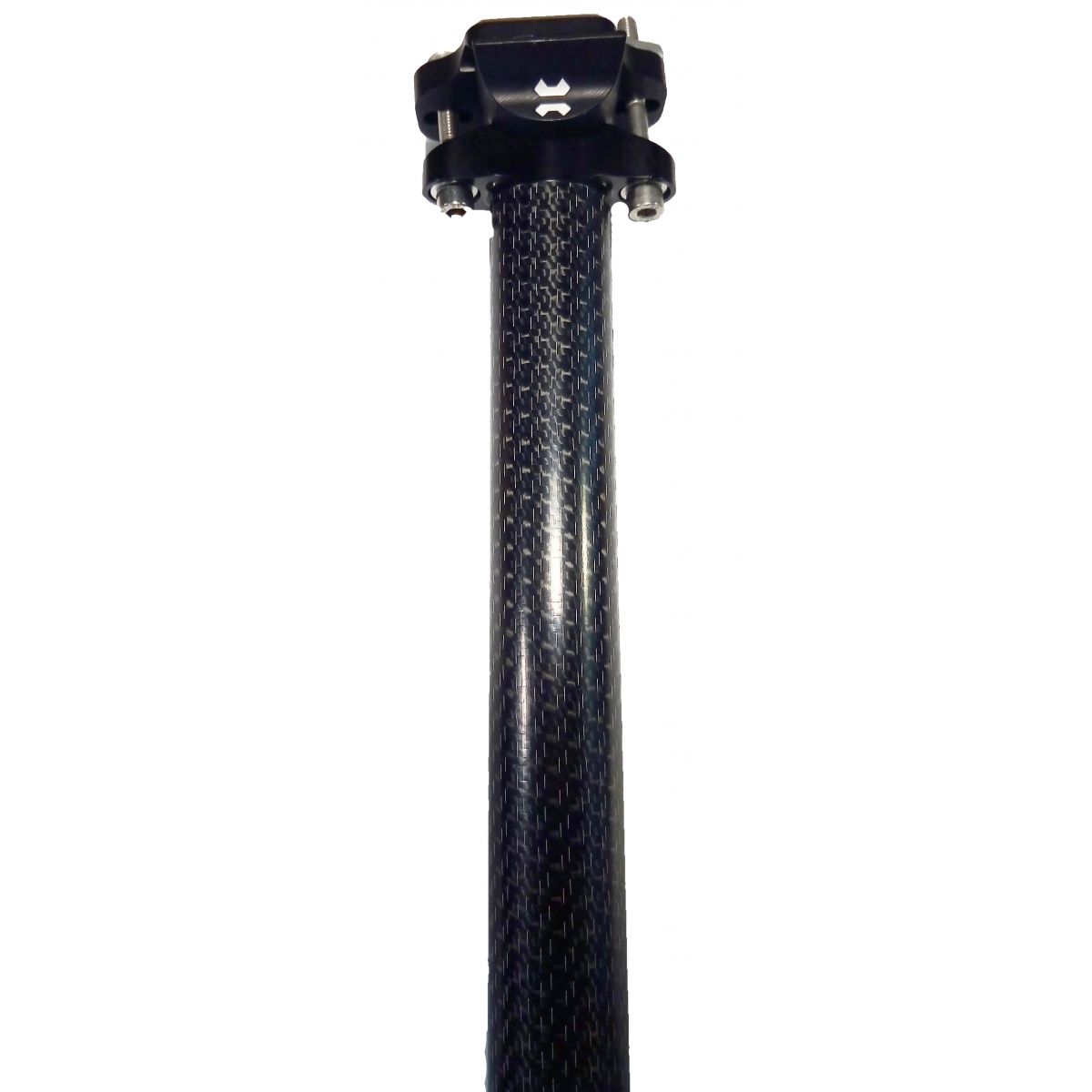 Tija de sillín de carbono Leonardi Factory BO Quick silver recta 0º