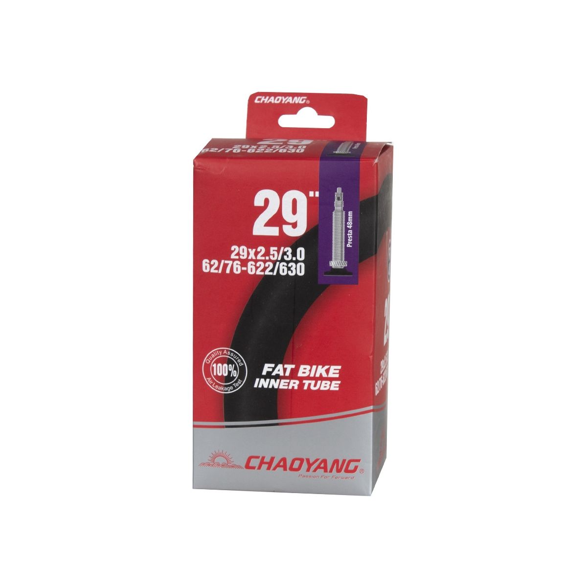 Cámara Chaoyang 29x2.5/3.0 Presta 48mm
