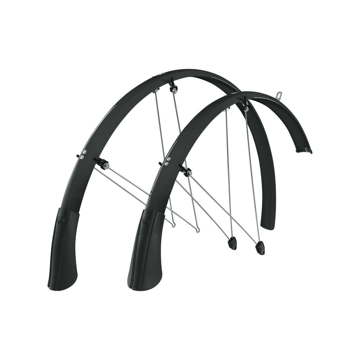 Guardabarros Trekking SKS 28" Longboard 45mm, negro